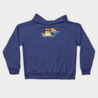 My Neighbor's Summer Vacation Kids Hoodie